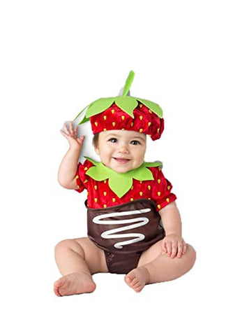 InCharacter Strawberry Baby Costume (Infant X-Small)