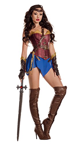 Party King Women's Glamazonian Costume, Multi, X-Large