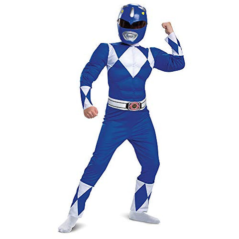 Power Rangers Boys Blue Ranger Costume - Small (4-6)
