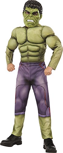 Disney Marvel Avengers Hulk Muscle Chest Child Costume - L