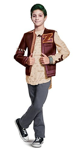 Disguise Disney Zombies Zed Deluxe Boys' Costume Red, Large/(10-12)