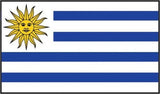 3ft x 5ft Uruguay Flag - Polyester - Online Stores - 3 x 5