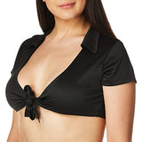 Dreamgirl Women's All Tied Up, Black, Medium/Large
