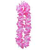 Two-Tone Lush 48" Hawaiian Leis (12-Pack) (Red)