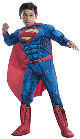 Rubie's Costume DC Superheroes Superman Deluxe Child Costume, Medium