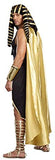 Dreamgirl Mens King of Egypt King Tut Costume, Gold, Medium (38-40) - 2X-Large (50-52)