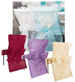 Chair Cover with Bow Sash - 10 pc Pack Green