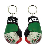 Fantasia Collection 4" Boxing Gloves Mexico Flag Keychain