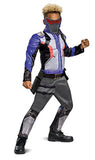 Disguise Soldier: 76 Classic Muscle Child Costume, Blue, Medium/(7-8)