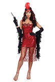Dreamgirl Women's Ain't She Sweet Costume, Red, X-Large
