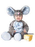 InCharacter Baby's Lil' Mouse Costume, Grey Light Blue, Small