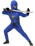 Charades Child's Ninja Avenger Costume, Blue, X-Large