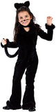 Fun World Costumes Baby Girl's Toddler Playful Kitty Costume, Black, Small