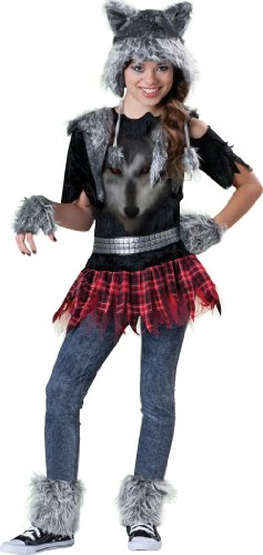 InCharacter Costumes, LLC Wear Wolf, Grey/Black/Red, Medium