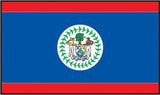 3' x 5' Belize Soft Polyester Flag Banner
