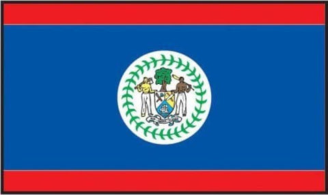 3' x 5' Belize Soft Polyester Flag Banner