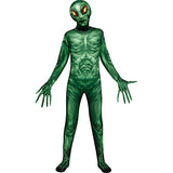 Fun World Cosmic Alien Fade In/Out Child Costume, Large 12-14