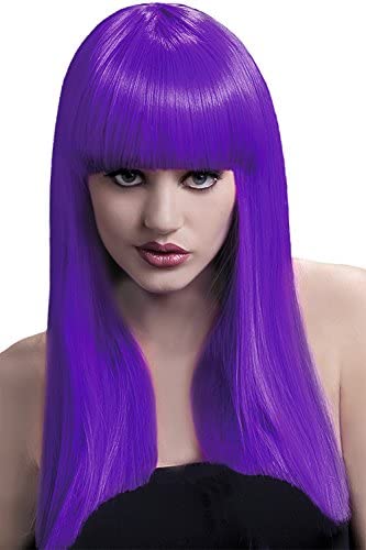 Fever Women's Alexia Wig 19Inch 48Cm Long Blunt Cut with Fringe