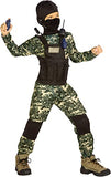 Studio Halloween Special Forces Costume (Small 4-6), Multicolor
