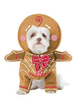 Gingerbread Pup Dog Costume Large Beige