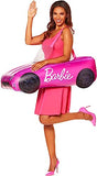 InSpirit Designs Adult Inflatable Barbie Car Costume | Officially licensed | Barbie movie costume | Inflatable Barbie car with straps