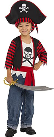 Rubie's Costume Child's Little Pirate Costume, Small, Multicolor