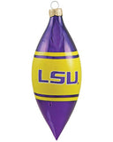 NCAA LSU Fightin Tigers 3-Piece Glass Tear Drop Ornament Set