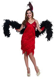 Charades Women's Roaring 20'S Babe Costume, red, X-Small