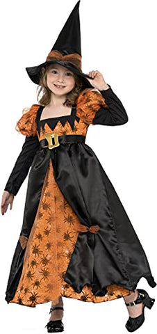 Rubie's Child's Spider Witch Costume, Large, Multicolor