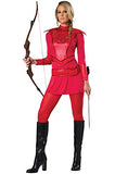 InCharacter Warrior Huntress Adult Costume Red - Large