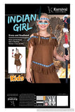 Girl's Native American Costume Small 3-4