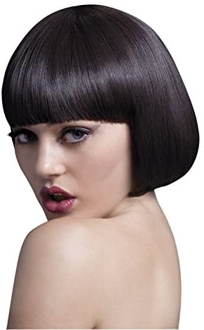Smiffys Women's One Size Fever Mia Wig, Brown