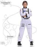 Underwraps Children's Astronaut Costume - White, Large (10-12)