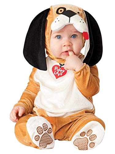 InCharacter unisex baby Puppy Love infant and toddler costumes, Orange, Medium 12-18 US