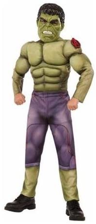 Rubie`s Hulk Muscle Costume Avengers 2 Size Medium (8) 883028098002