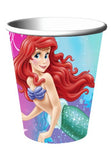 Ariel the Little Mermaid Sparkle 9oz Paper Cups (8ct)