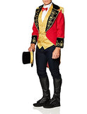InCharacter Costumes Men's Ringmaster Costume, Red Gold/Black, X-Large