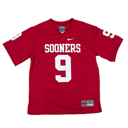 Oklahoma Sooners Kids Jersey in Crimson (10-12)