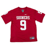 Oklahoma Sooners Kids Jersey in Crimson (10-12)