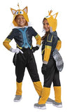 Disguise Tails Costume for Kids, Official Sonic Prime Costume and Headpiece, Size (7-8)