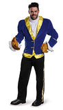 Disguise mens Beauty and the Beast Beast Prestige Adult Sized Costume, Blue, 2X-Large US