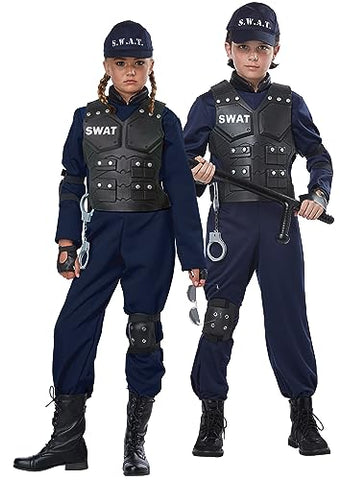 Child Junior SWAT Costume Large