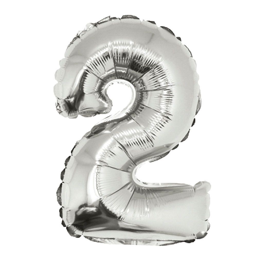 40" Silver Foil Balloon - 2