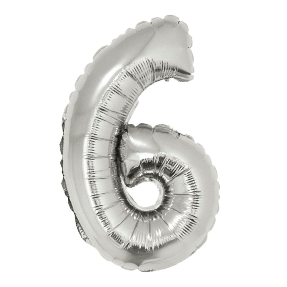 40" Silver Foil Balloon - 6