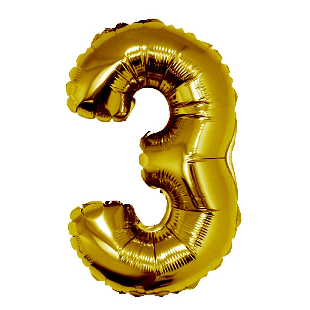 40" Gold Foil Balloon - 3