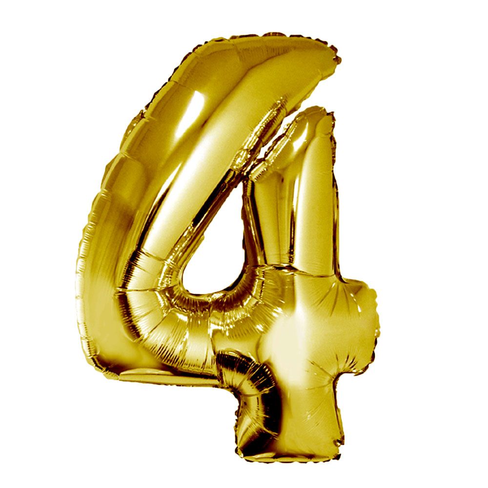 40" Gold Foil Balloon - 4