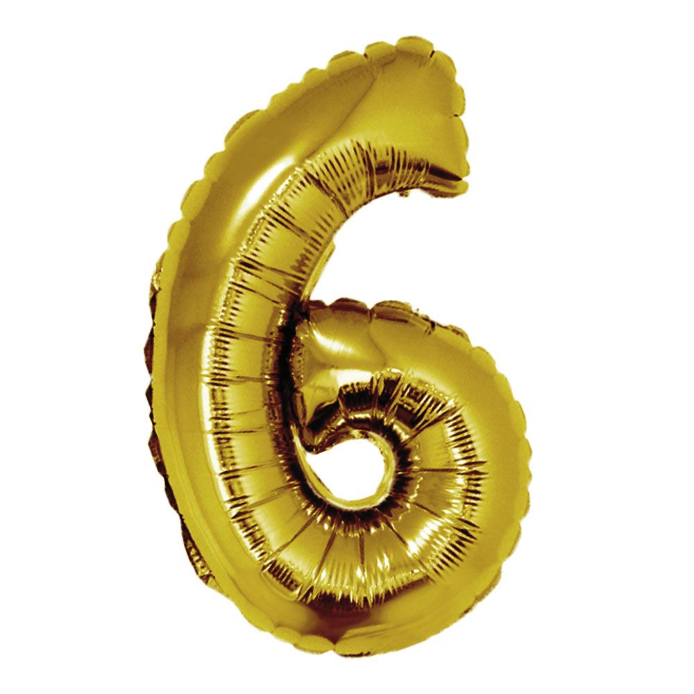 40" Gold Foil Balloon - 6