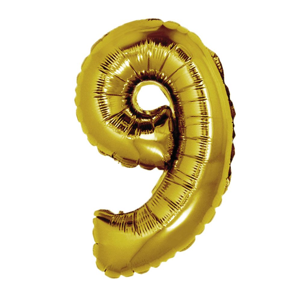 40" Gold Foil Balloon - 9