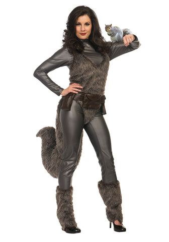 Charades Marvel Squirrel Girl Adult Costume, As Shown, Large