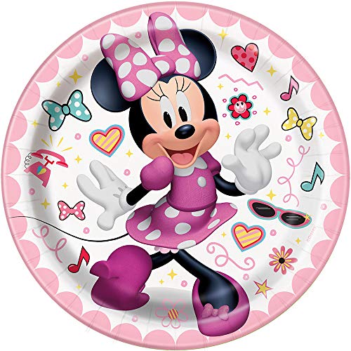 Unique Minnie Mouse Iconic Party Plate, 8 Ct.